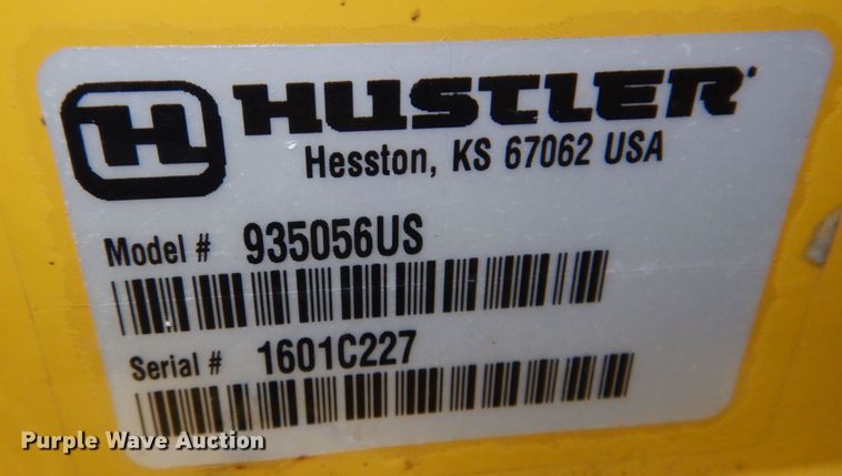 image for item KW9695 2016 Hustler Super Z  ZTR lawn mower