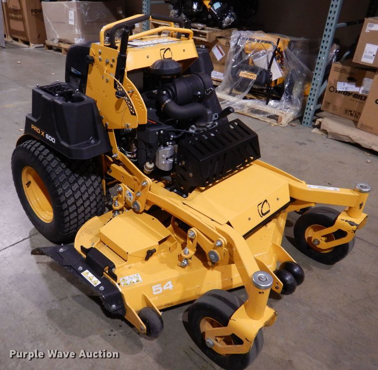 image for item KW9696 2021 Cub Cadet Pro X600  ZTR lawn mower