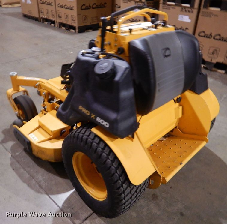 image for item KW9696 2021 Cub Cadet Pro X600  ZTR lawn mower