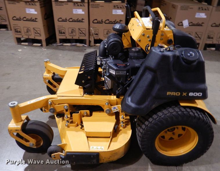 image for item KW9696 2021 Cub Cadet Pro X600  ZTR lawn mower