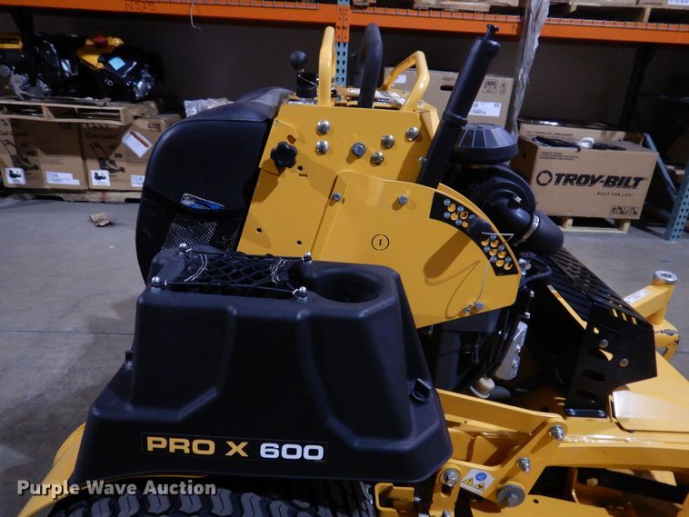 image for item KW9696 2021 Cub Cadet Pro X600  ZTR lawn mower