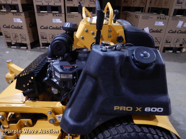 image for item KW9696 2021 Cub Cadet Pro X600  ZTR lawn mower