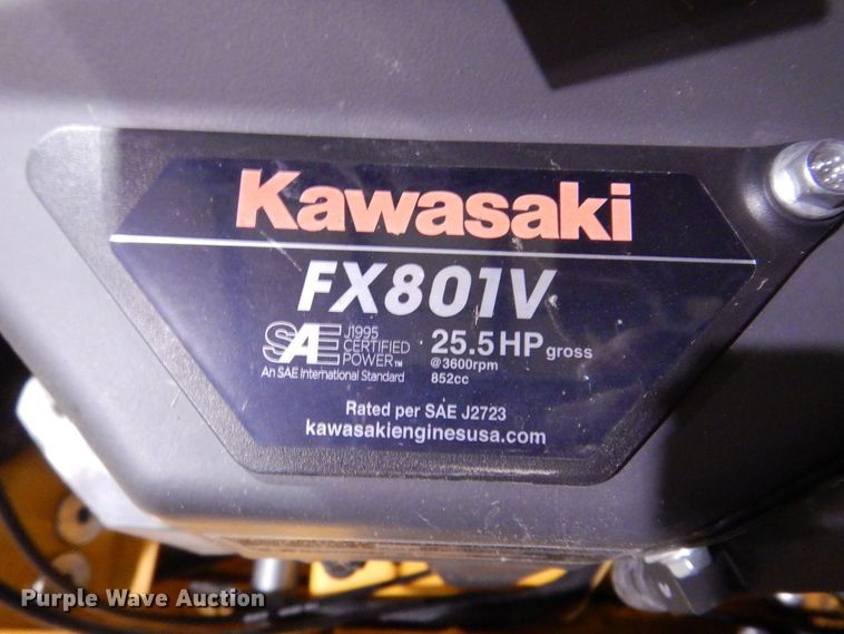 image for item KW9696 2021 Cub Cadet Pro X600  ZTR lawn mower