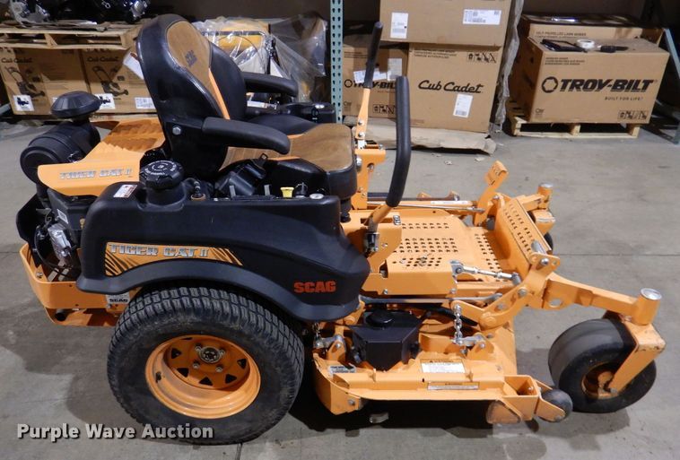 image for item KW9698 2019 Scag Tiger Cat II  ZTR lawn mower