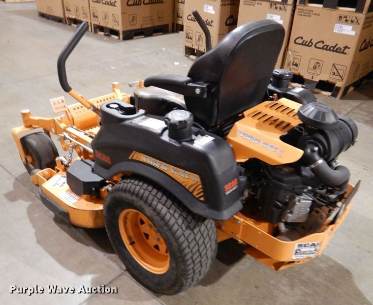 image for item KW9698 2019 Scag Tiger Cat II  ZTR lawn mower