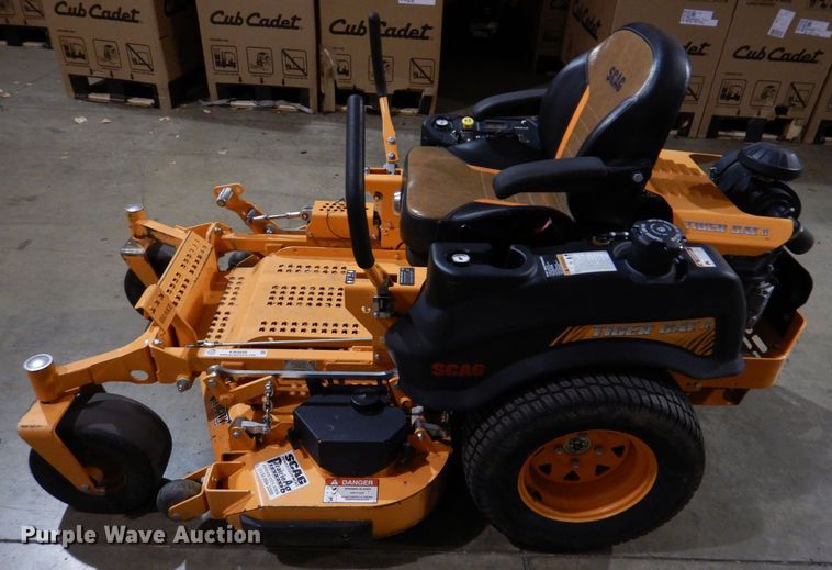 image for item KW9698 2019 Scag Tiger Cat II  ZTR lawn mower