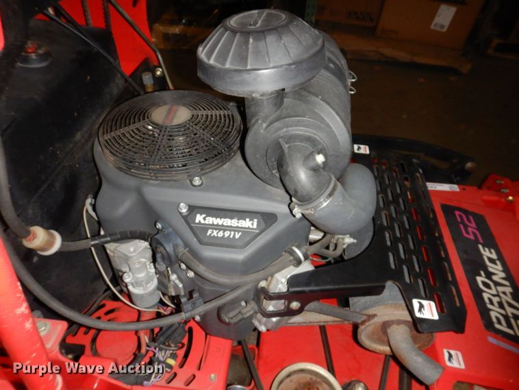 image for item KW9704 2016 Gravely Pro-Stance 52  ZTR lawn mower