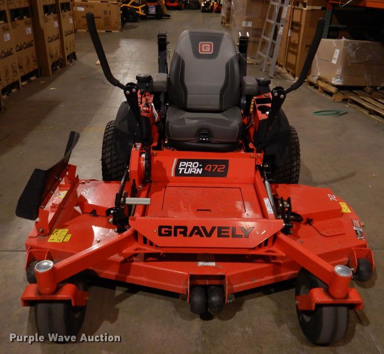 image for item KW9706 2016 Gravely Proturn 472  ZTR lawn mower
