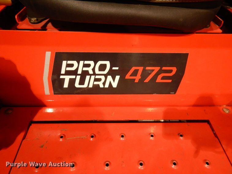 image for item KW9706 2016 Gravely Proturn 472  ZTR lawn mower