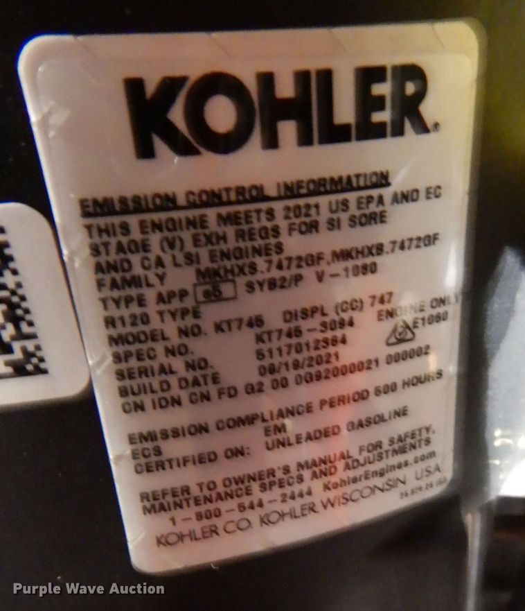 image for item KW9708 2021 Toro Titan  ZTR lawn mower