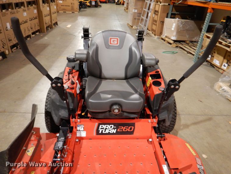 image for item KW9709 2019 Gravely Proturn 260  ZTR lawn mower