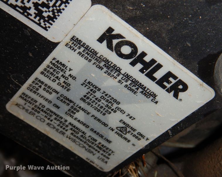 image for item KW9709 2019 Gravely Proturn 260  ZTR lawn mower