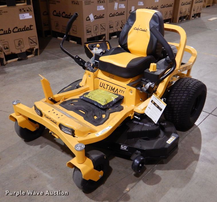 image for item KW9712 2022 Cub Cadet Ultima ZT1  ZTR lawn mower