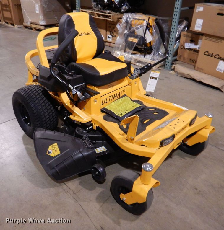 image for item KW9712 2022 Cub Cadet Ultima ZT1  ZTR lawn mower