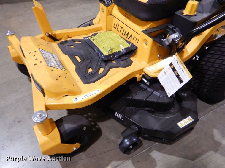 image for item KW9712 2022 Cub Cadet Ultima ZT1  ZTR lawn mower