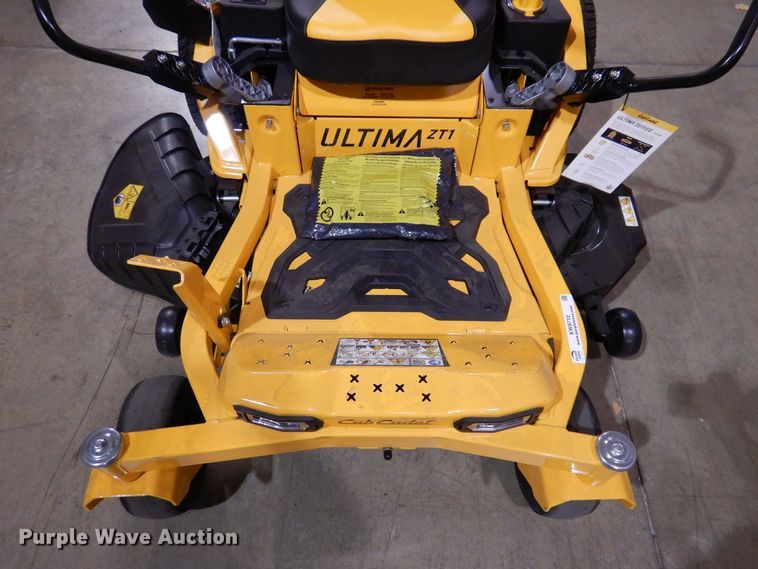 image for item KW9712 2022 Cub Cadet Ultima ZT1  ZTR lawn mower
