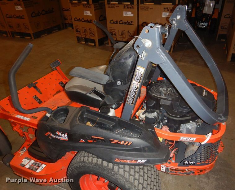 image for item KW9713 Kubota Z411  ZTR lawn mower
