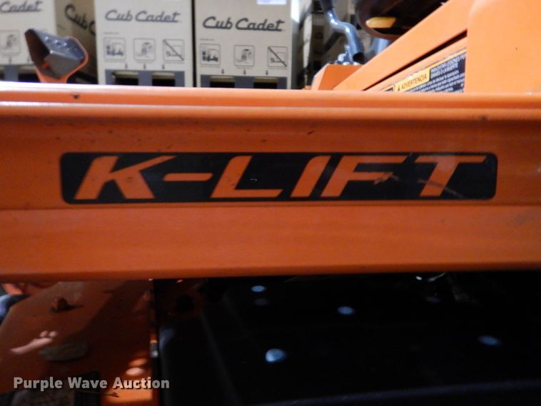 image for item KW9713 Kubota Z411  ZTR lawn mower