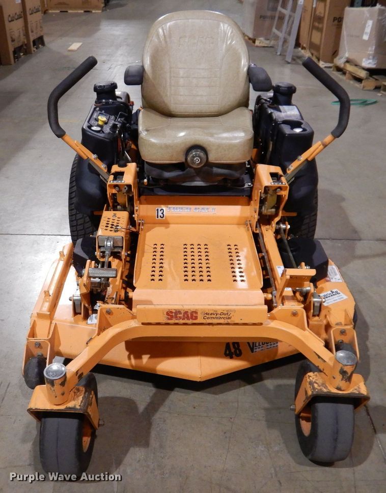 image for item KW9714 2017 Scag Tiger Cat II  ZTR lawn mower
