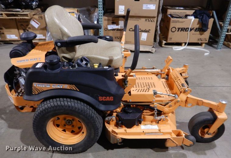 image for item KW9714 2017 Scag Tiger Cat II  ZTR lawn mower