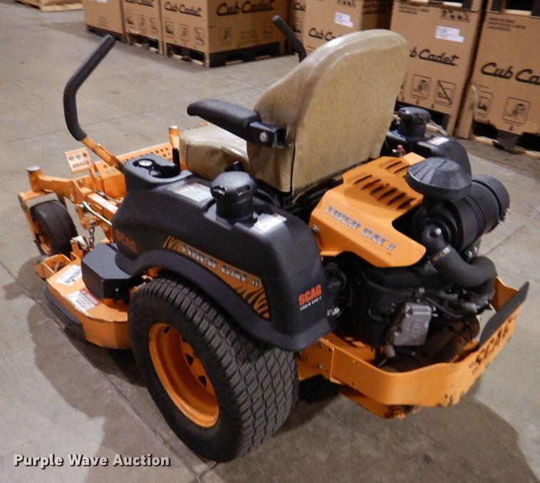 image for item KW9714 2017 Scag Tiger Cat II  ZTR lawn mower