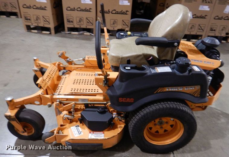 image for item KW9714 2017 Scag Tiger Cat II  ZTR lawn mower