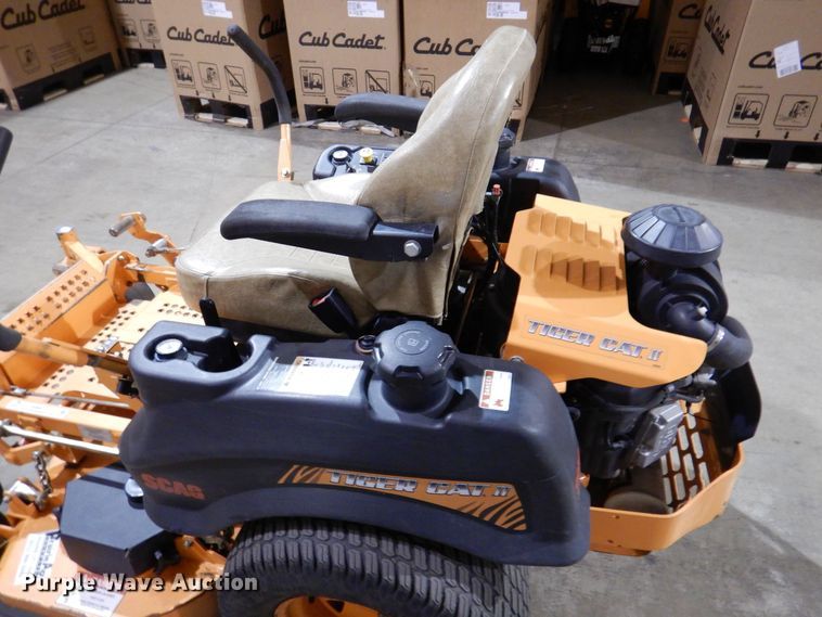 image for item KW9714 2017 Scag Tiger Cat II  ZTR lawn mower