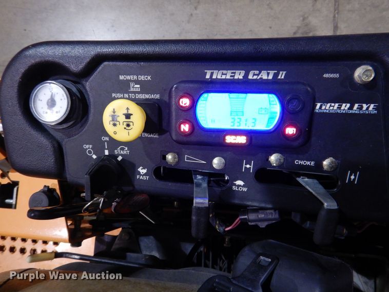 image for item KW9714 2017 Scag Tiger Cat II  ZTR lawn mower