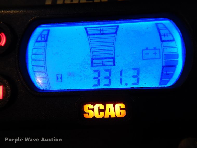 image for item KW9714 2017 Scag Tiger Cat II  ZTR lawn mower