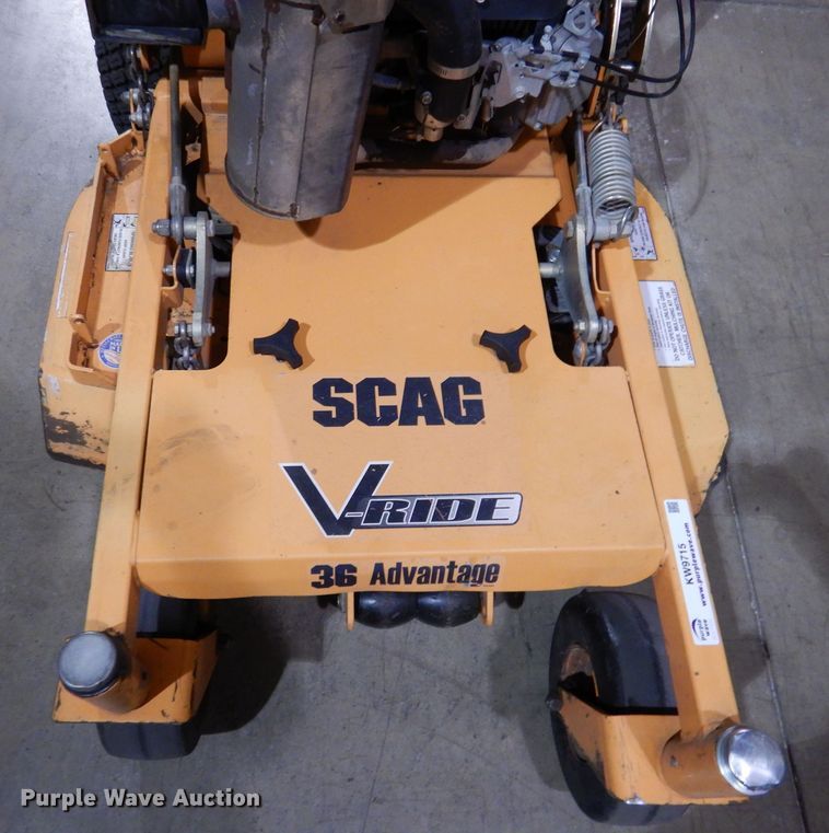 image for item KW9715 Scag V-Ride  ZTR lawn mower