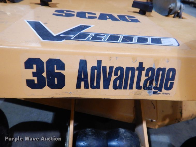 image for item KW9715 Scag V-Ride  ZTR lawn mower