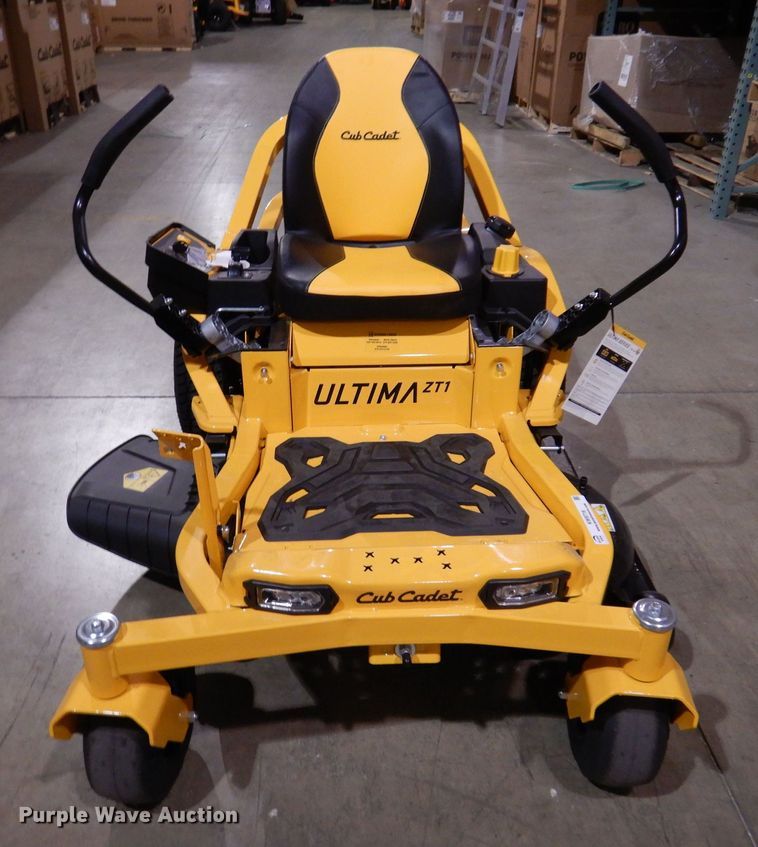 image for item KW9716 2022 Cub Cadet Ultima ZT1  ZTR lawn mower