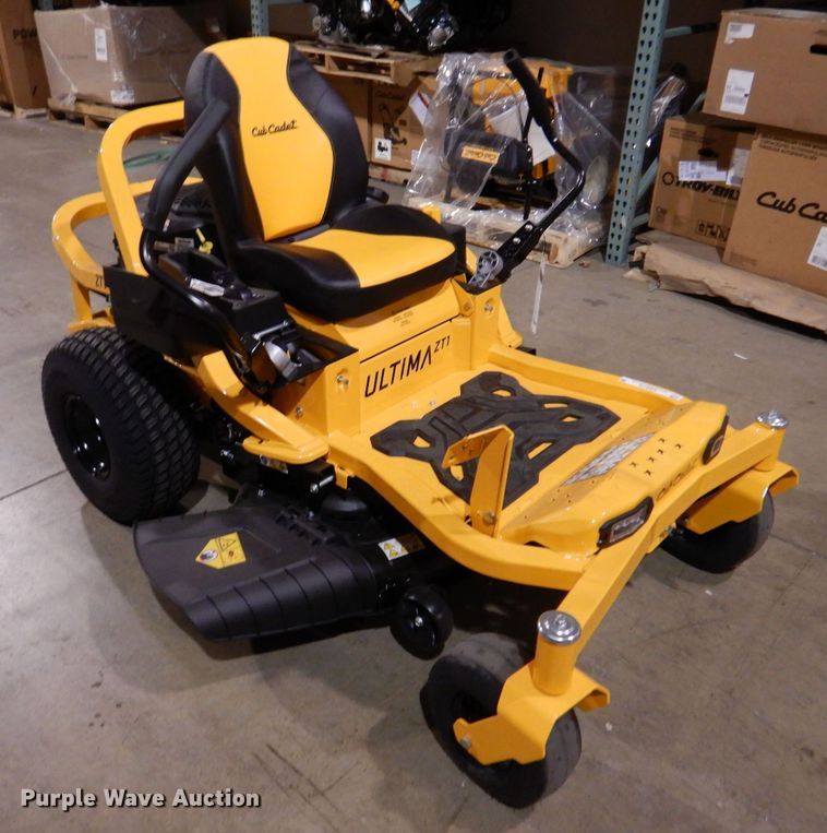 image for item KW9716 2022 Cub Cadet Ultima ZT1  ZTR lawn mower