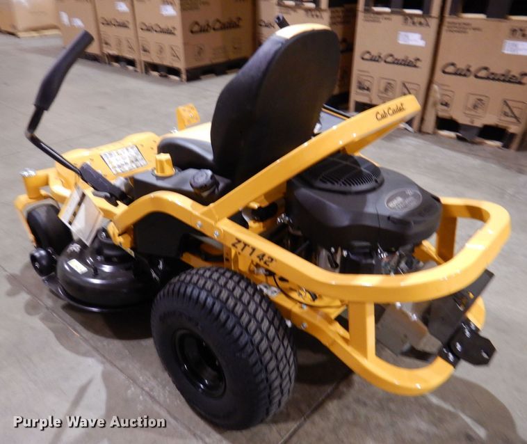 image for item KW9716 2022 Cub Cadet Ultima ZT1  ZTR lawn mower