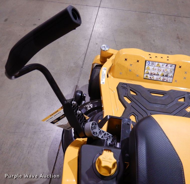 image for item KW9716 2022 Cub Cadet Ultima ZT1  ZTR lawn mower
