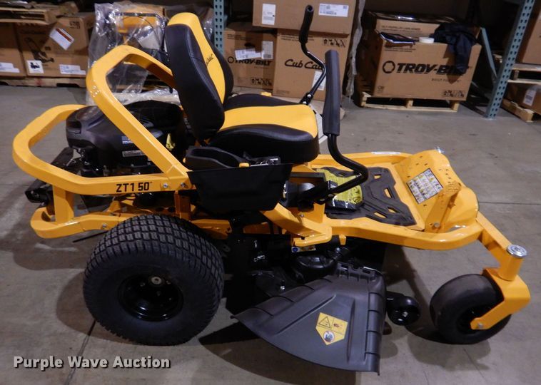 image for item KW9717 2022 Cub Cadet Ultima ZT1  ZTR lawn mower