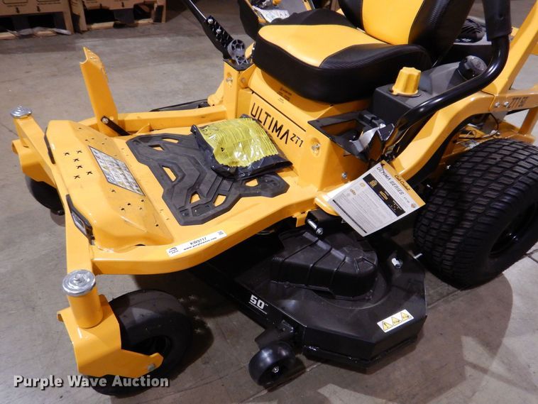 image for item KW9717 2022 Cub Cadet Ultima ZT1  ZTR lawn mower