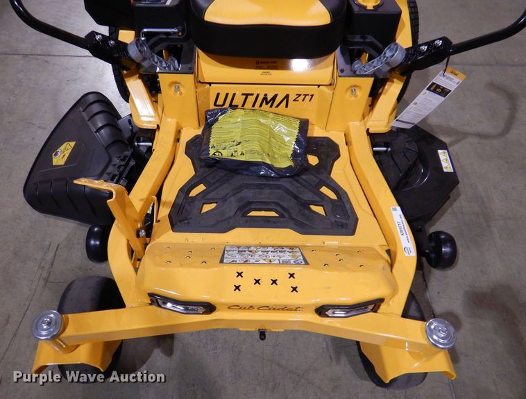 image for item KW9717 2022 Cub Cadet Ultima ZT1  ZTR lawn mower