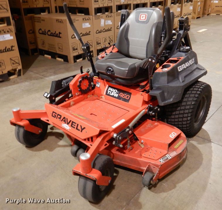 image for item KW9718 2017 Gravely ProTurn 460  ZTR lawn mower