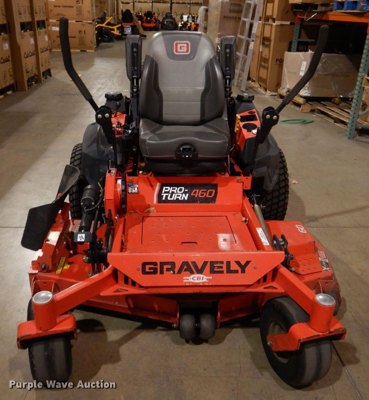 image for item KW9718 2017 Gravely ProTurn 460  ZTR lawn mower