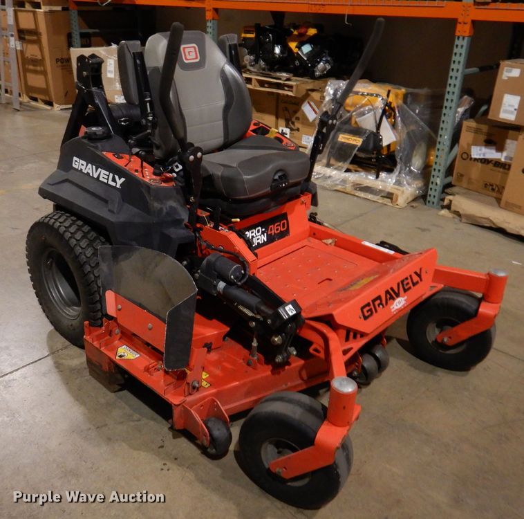 image for item KW9718 2017 Gravely ProTurn 460  ZTR lawn mower