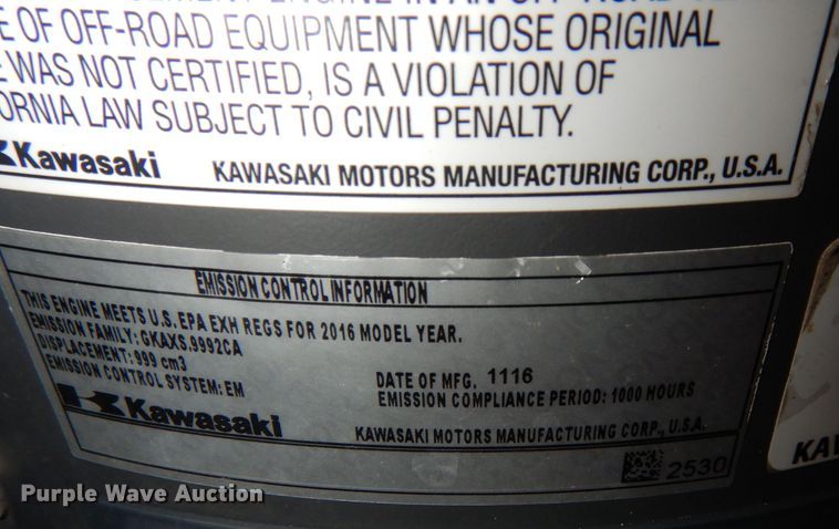 image for item KW9718 2017 Gravely ProTurn 460  ZTR lawn mower