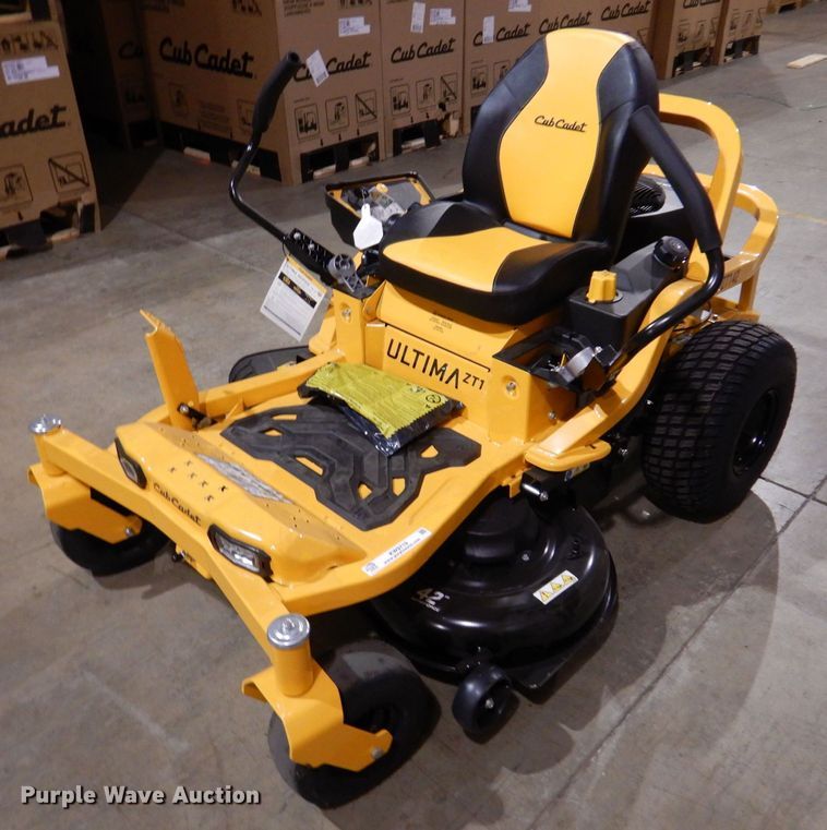 image for item KW9719 2022 Cub Cadet Ultima ZT1  ZTR lawn mower