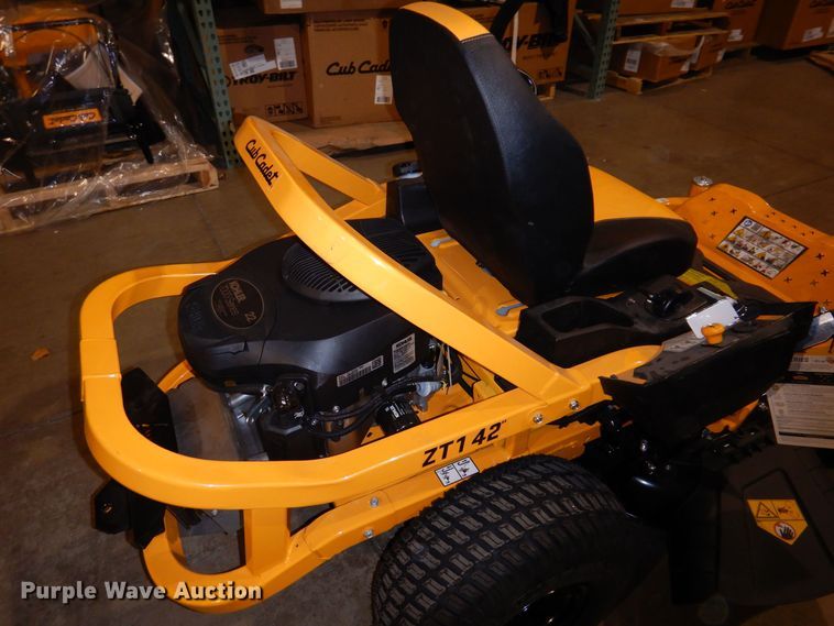 image for item KW9719 2022 Cub Cadet Ultima ZT1  ZTR lawn mower