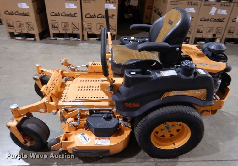 image for item KW9720 2018 Scag Tiger Cat II  ZTR lawn mower