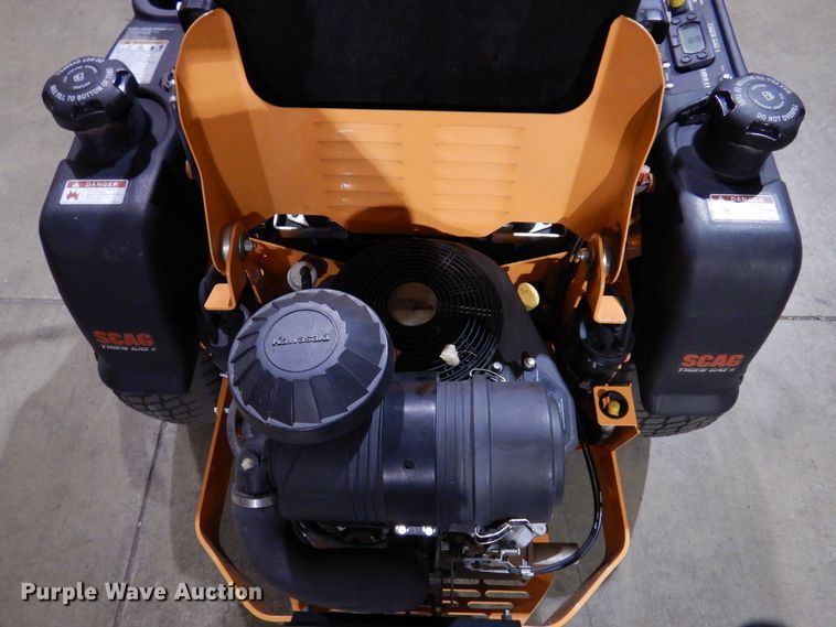 image for item KW9720 2018 Scag Tiger Cat II  ZTR lawn mower