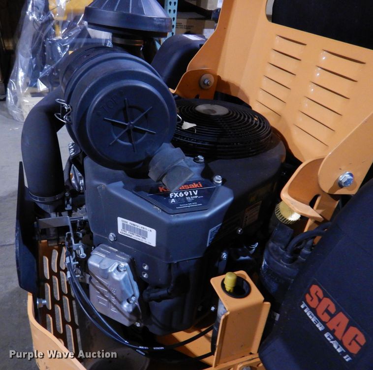 image for item KW9720 2018 Scag Tiger Cat II  ZTR lawn mower