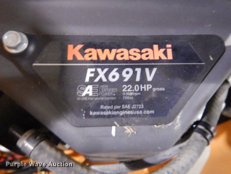 image for item KW9720 2018 Scag Tiger Cat II  ZTR lawn mower