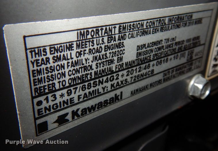 image for item KW9720 2018 Scag Tiger Cat II  ZTR lawn mower