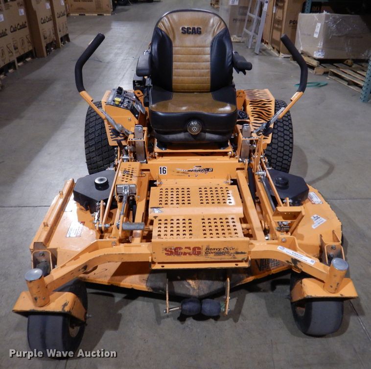 image for item KW9721 2018 Scag Turf Tiger II  ZTR lawn mower